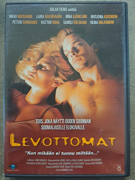 Levottomat dvd