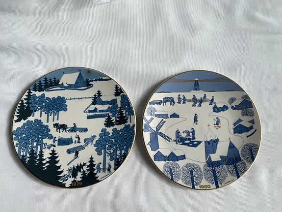Arabia, Joululautanen 1979 ja 1980, R Uosikkinen