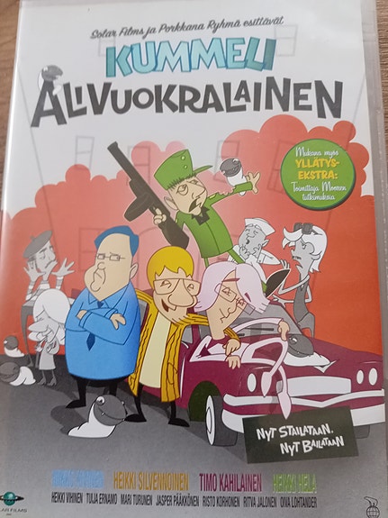 Kummeli  elokuvia ja sarjoja eri kausilta Dvd