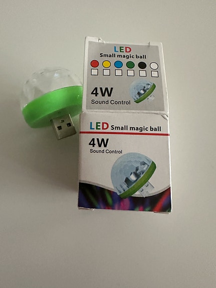 Juhlien USB  led-lamppu koriste rgb