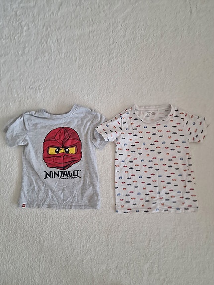 Ninjago ja auto t-paita