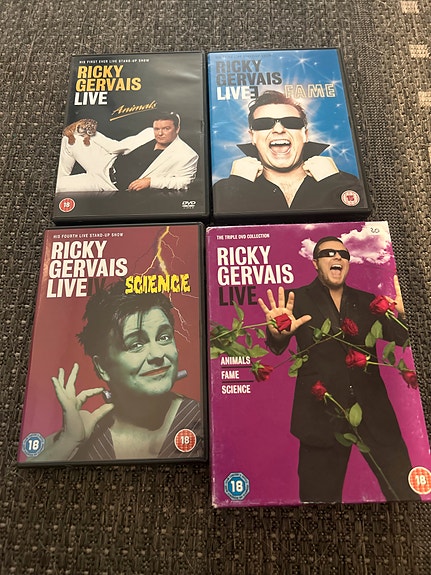 DVD: Ricky Gervais Live (box)