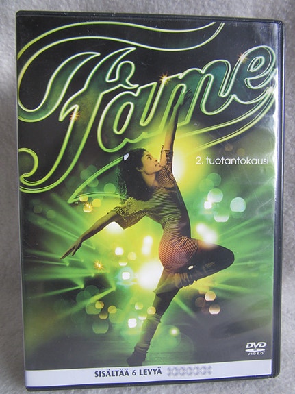 Fame kausi 2 dvd