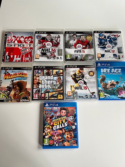 PS3 pelejä