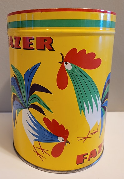 FAZER Kukkopurkki / peltipurkki