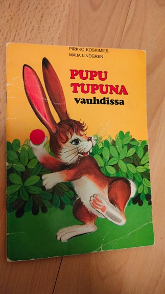 Pupu Tupuna vauhdissa kirja