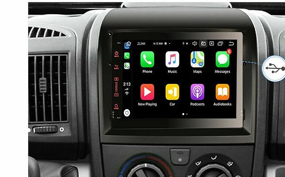 Android soitin Fiat Ducato 2007-2015
