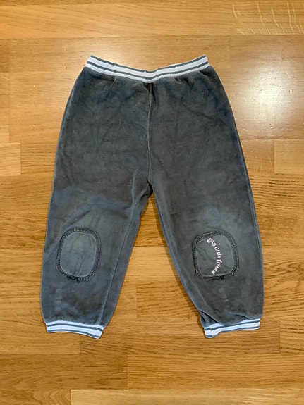 Velourhousut koko 90