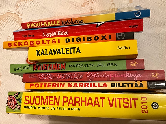 Huumoria elämään mm Pikku-Kalle / Viivi ja Wagner (3e/kpl)