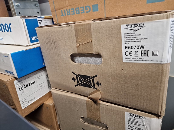 Liesituuletin UPO E5070W 50cm valkoinen