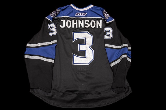 Jack Johnson LA Kings Reebok -pelipaita "Made in Canada" UPEA