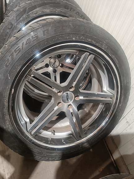 5x112 TSW 20x10 Vanteet