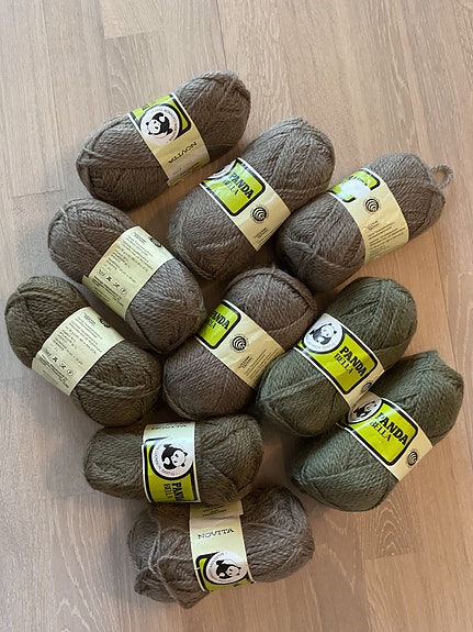 Panda Bella villasekoitelanka (50 % villa) kerällä