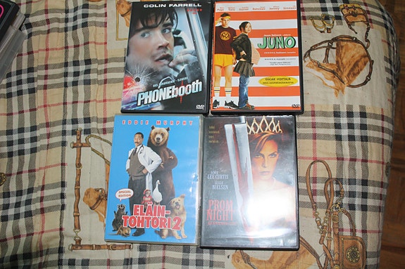 Eddie Murphy Eläintohtori 2, Juno, Prom night, Colin Farrei Phonebooth