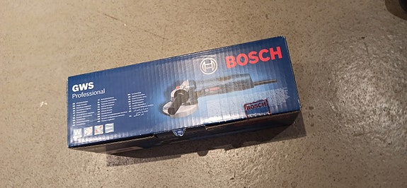 Bosch Professional GWS 7-125 kulmahiomakone – uusi, käyttämätön