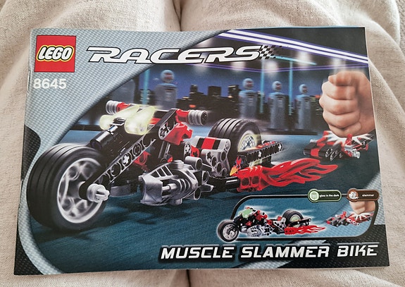 8645 Lego Racers ohje