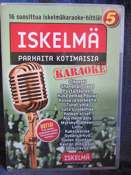 Iskelmä karaoke 5 dvd