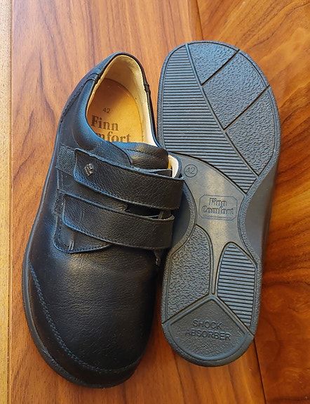 Finn Comfort Naisten Kengät Koko 42 Nahka Musta
