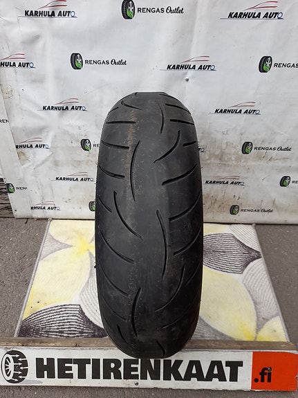 180/55 R17 käytetty moottoripyörän rengas