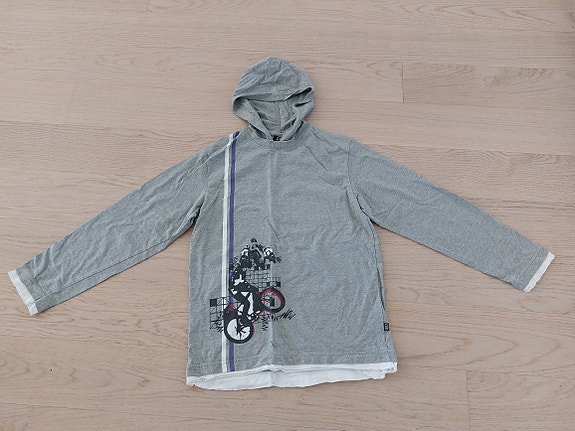 Lasten hupullinen pusero 160 cm
