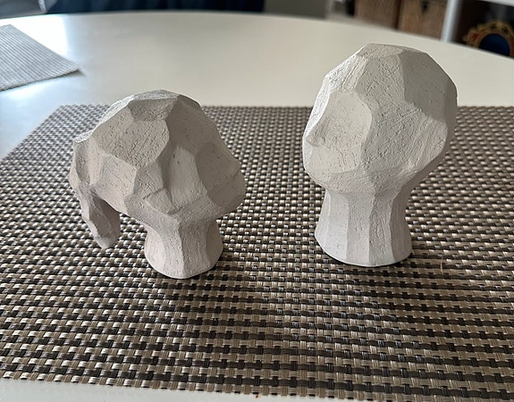 Sculpture Benedict&Amal