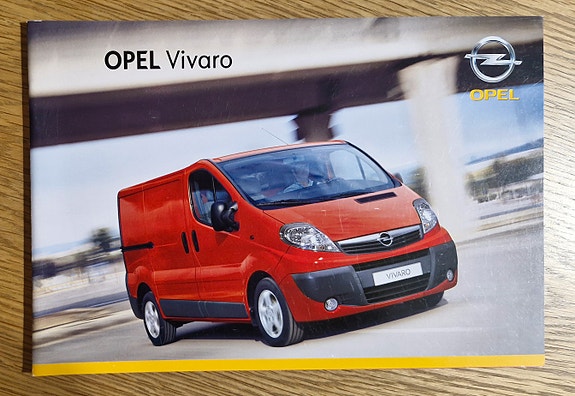 Opel Vivaro -esite 2008