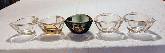 Nuutajärvi, Kaj Franck, Häränsilmä, tuhka-astiat 5kpl