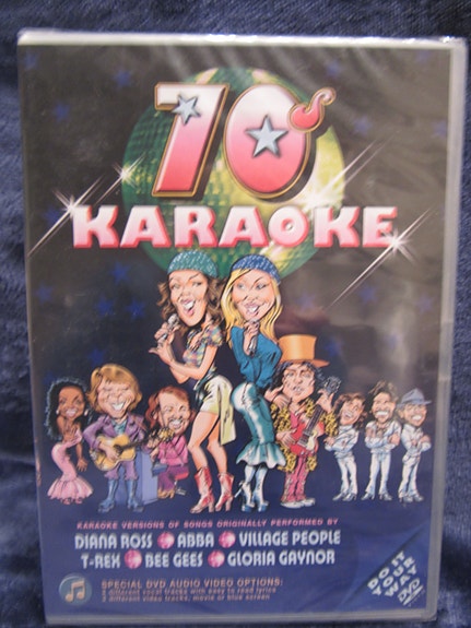 70's karaoke dvd uusi