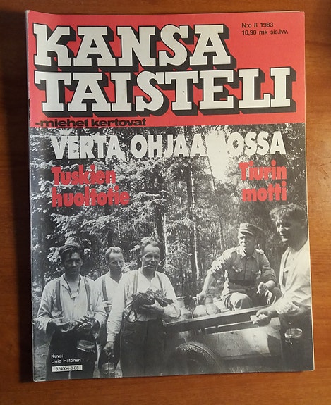 Päätoimittaja E. Eräsaari KANSA TAISTELI - miehet kertovat 8/1983