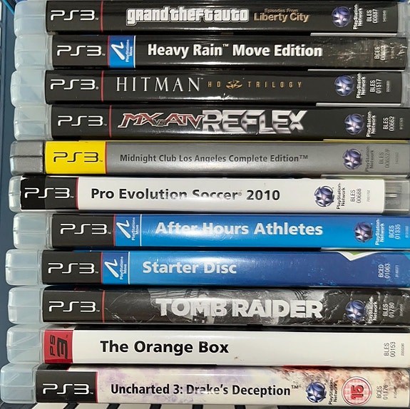 PlayStation 3 -pelejä