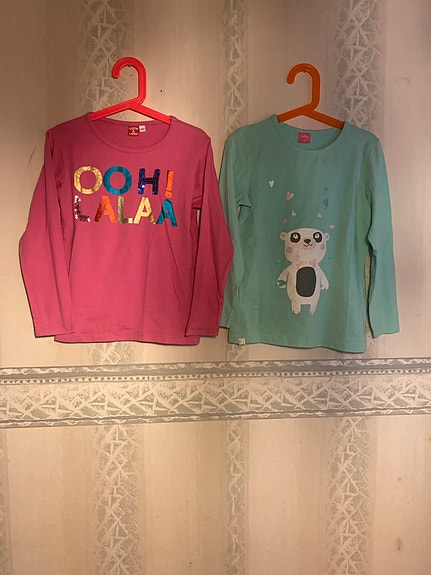 Tyttöjen pitkähihaiset paidat