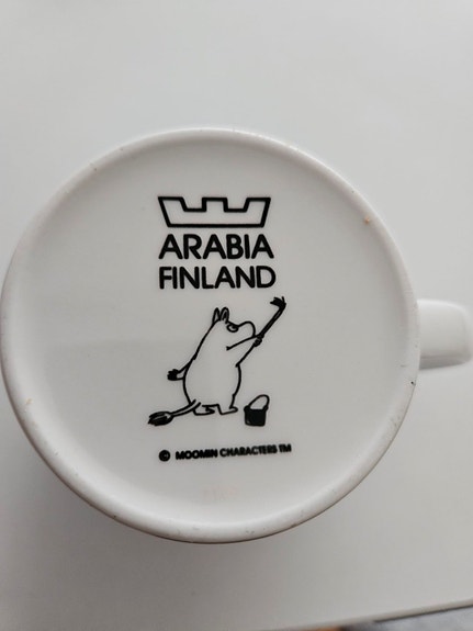 Arabia Muumi muki Nuuskamuikkunen 2002-2014