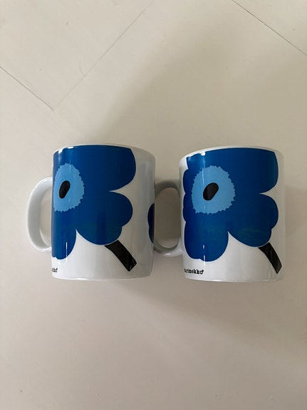 Marimekko unikko kahvikupit