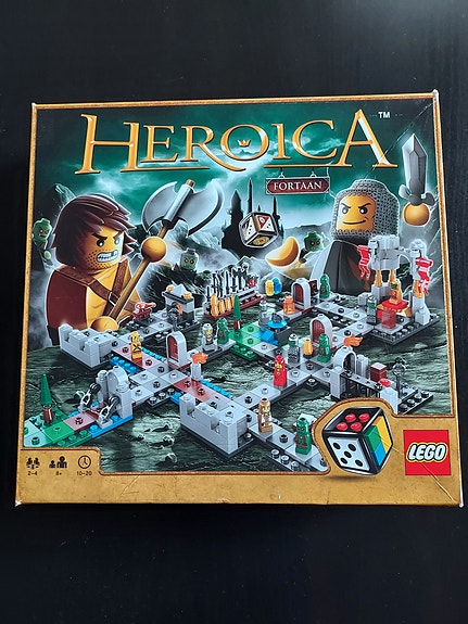 Lego Heroica fortaan peli