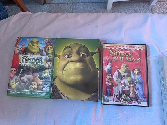 Shrek dvd:t