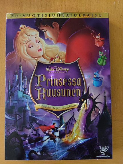 Prinsessa Ruusunen, 2 dvd-levyn juhlajulkaisu