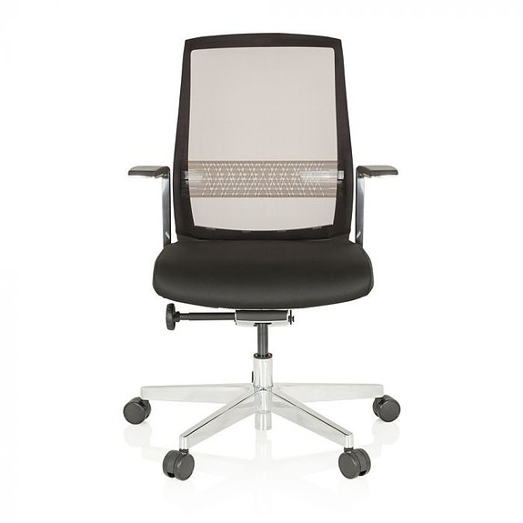 FOUNTAINE PRO - High End -toimistotuoli Musta