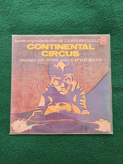 Super harvinainen TT moottoripyöräily aiheinen rock LP