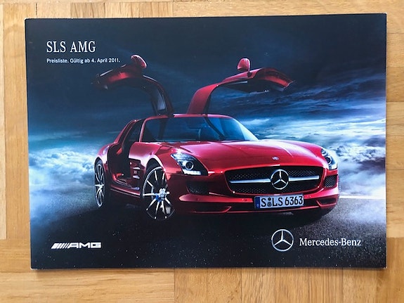 Hinnasto & lisävarusteet Mercedes SLS AMG Coupe C197 2011 - esite