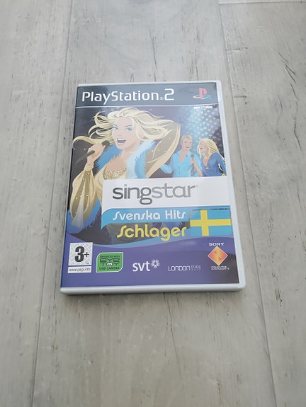 Singstar Svenska Hits Schlager PS2