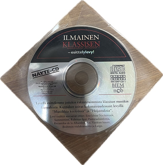 CD Klassisen musiikin helmet -esittelylevy