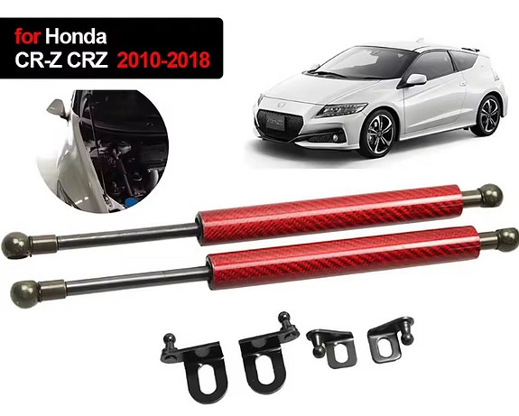 Honda CR-Z kaasujouset konepeltiin (2kpl).