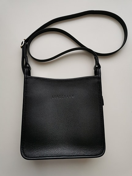 Longchamp Le Foulonne crossbody musta