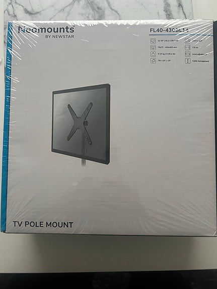 Neomounts FL40-430BL14 Näyttöpylväsleike 32" - 55” 25kg 55" 100 x 100 mm