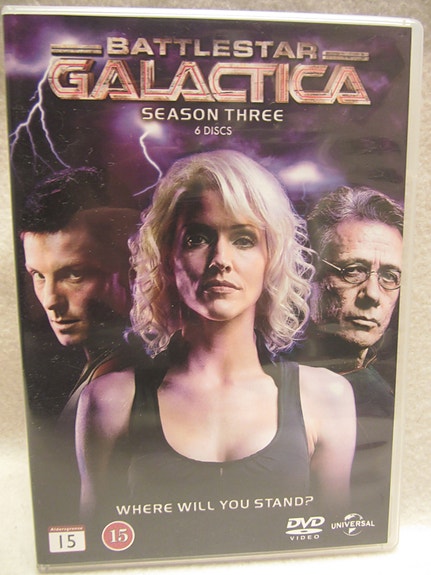 Taisteluplaneetta Galactica kausi 3 dvd