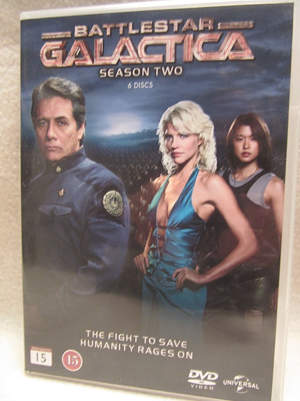 Taisteluplaneetta Galactica kausi 2 dvd
