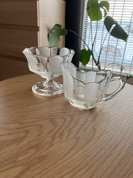 Iittala kermakko ja sokerikko