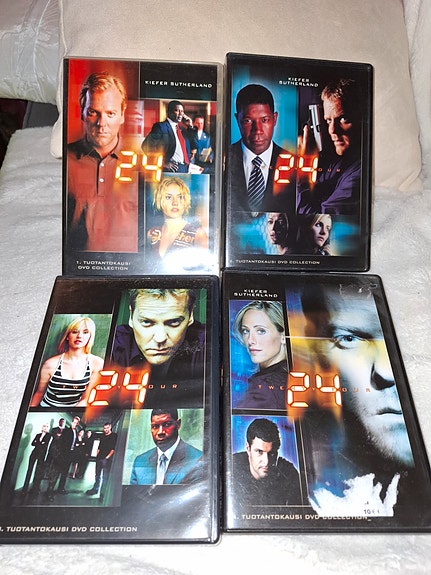 24 DVD Box Set Kausi 1-4