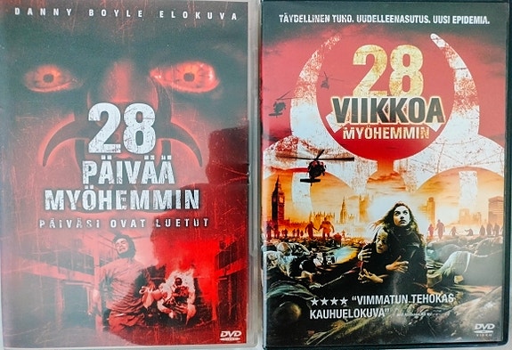 28 päivää ja viikkoa myöhemmin dvd