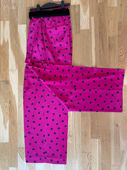 Red Valentino silkkihousut